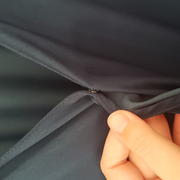 Dex 3X Teal faux wrap dress - Picture 5 of 8